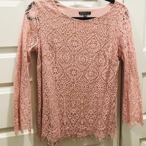 Mauve pink blouse